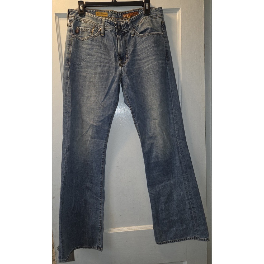 AG Adriano Goldschmied The Fillmore Jeans Mens 32x32 Blue Bootcut Denim USA